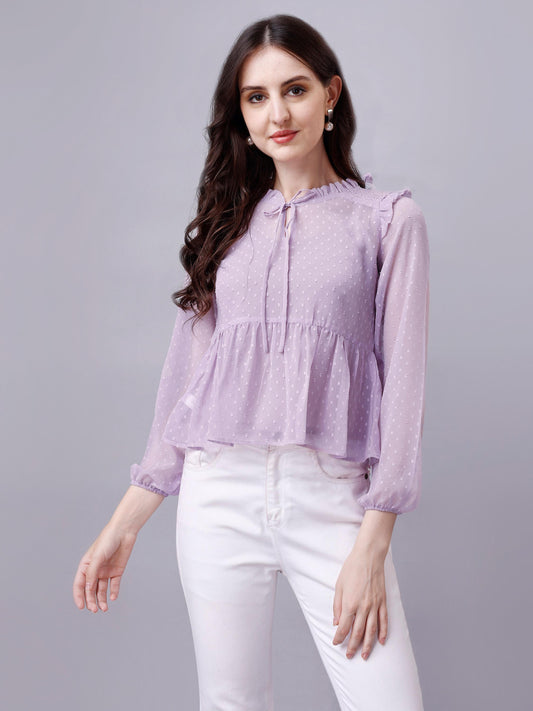 chiffon top