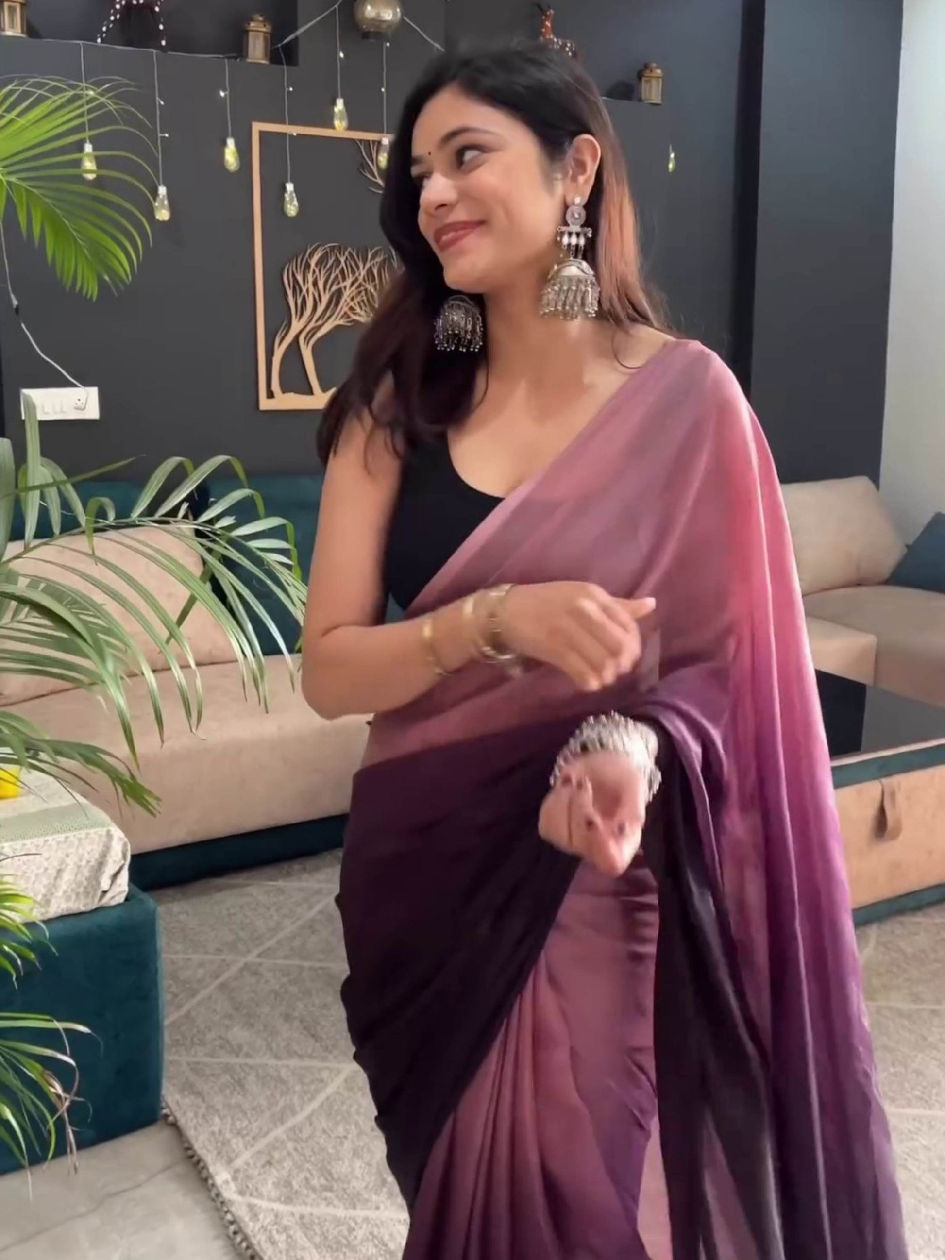 1 Minute Saree