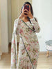 Chiffon Saree Floral Print