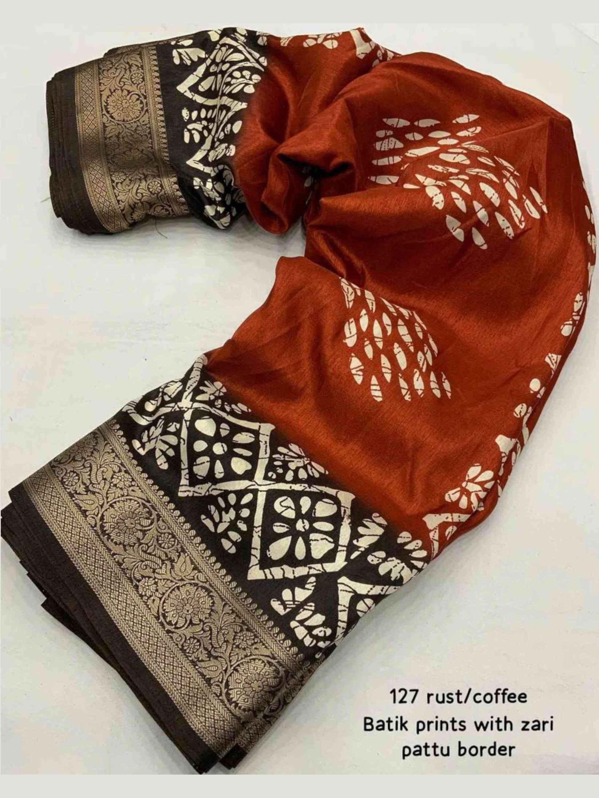 Coffee Dola Silk Cotton Saree