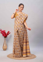 Cotton Saree Cream