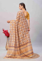 Cotton Saree Cream
