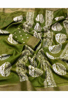 Cotton Saree Green