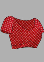 Cotton Saree Red
