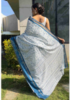 Cotton Saree White