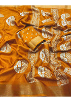 Cotton Saree Yellow