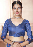 Cream Kanjivaram Silk Saree