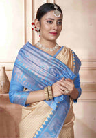 Cream_Kanjivaram_Silk_Saree