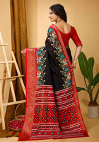 Dola Silk Saree Black