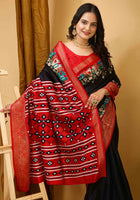 Dola Silk Saree Black