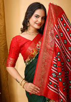 Dola Silk Saree Green