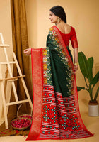 Dola Silk Saree Green
