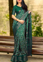 Dola Silk Saree Green