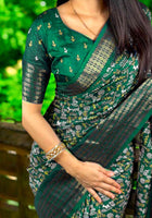 Dola Silk Saree Green