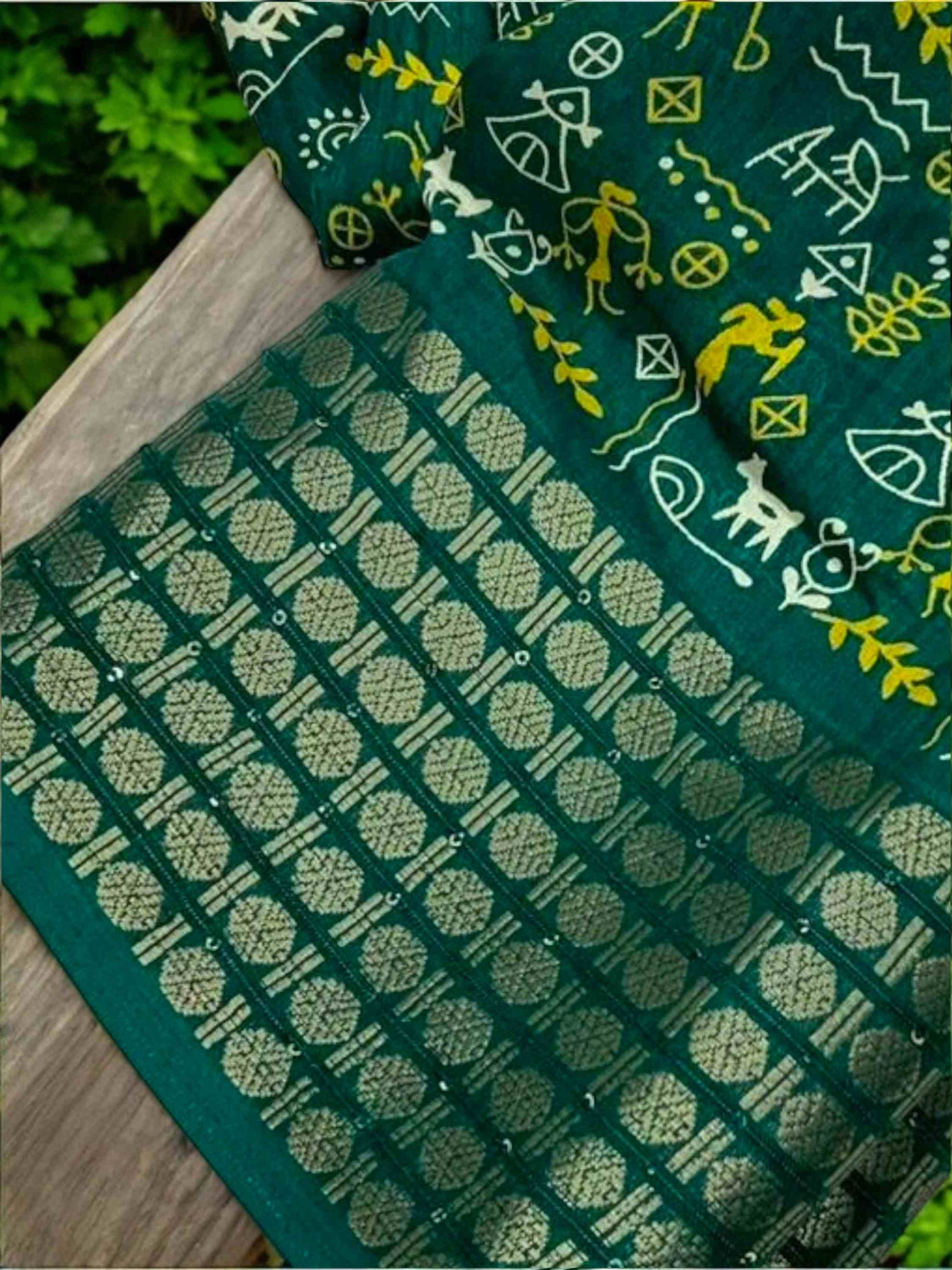 Dola Silk Saree Green