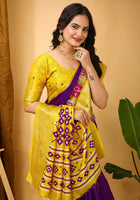 Dola Silk Saree Purple