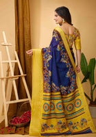 Dola Silk Saree Royal Blue