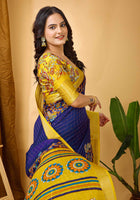 Dola Silk Saree Royal Blue