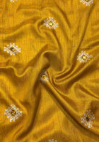 Dola Silk Saree Yellow
