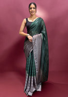 Green Ready-to-Wear Saree