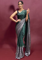 Green Ready-to-Wear Saree