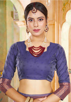 Ivory Kanjivaram Silk Saree