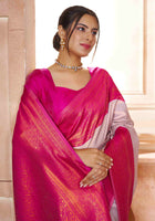 Kanchipuram Silk Saree Lavender-Pink