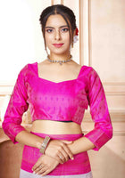 Kanchipuram Silk Saree Lavender-Pink