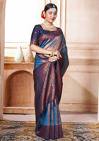 Kanjivaram Saree Blue