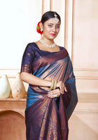 Kanjivaram Saree Blue