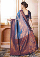 Kanjivaram Saree Blue