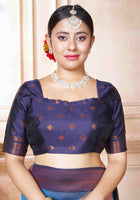 Kanjivaram Saree Blue