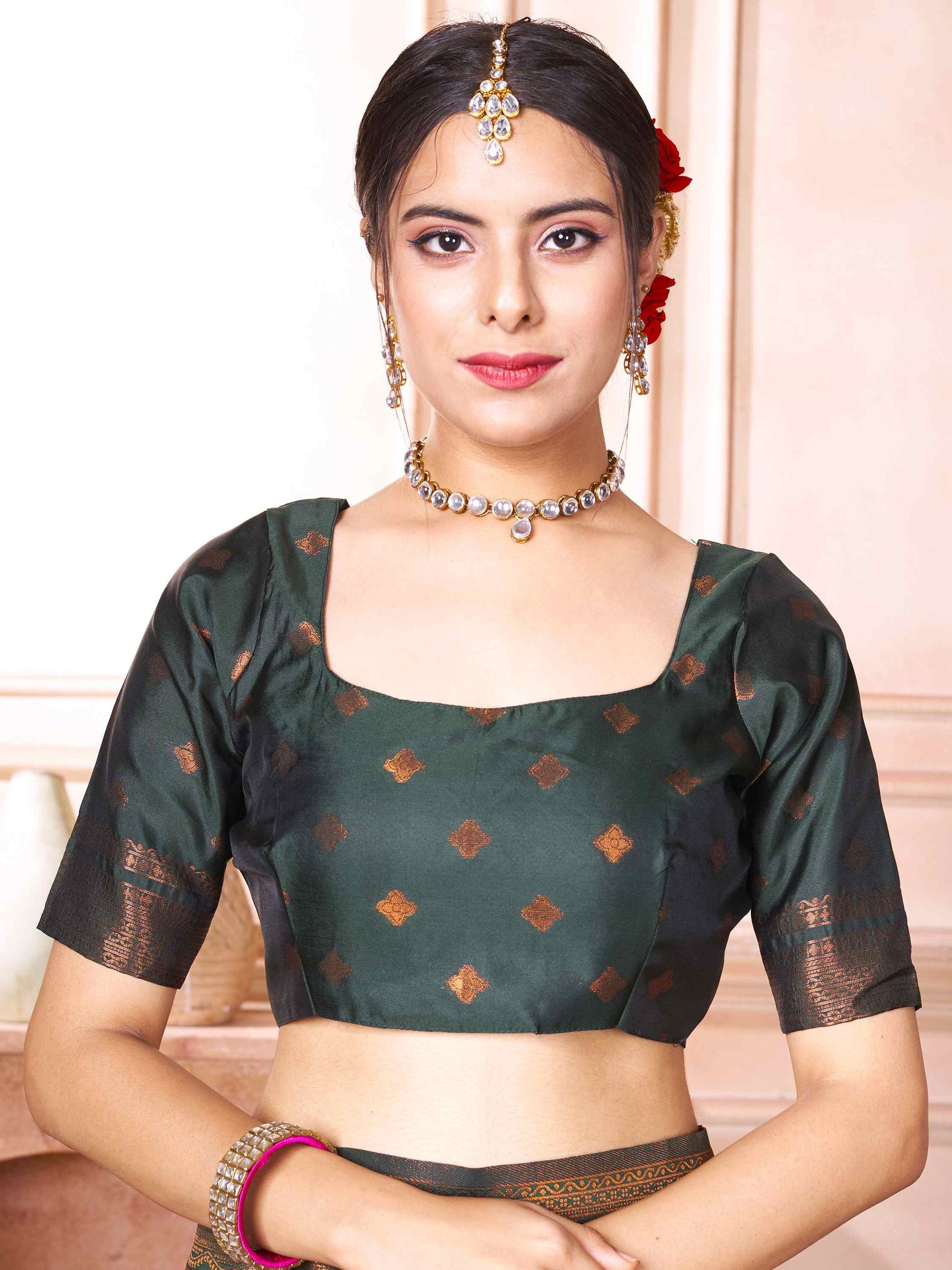 Kanjivaram Saree Bronze
