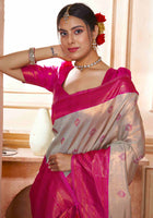 Kanjivaram Saree Cream