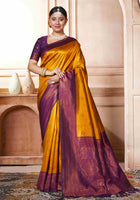 Kanjivaram Saree Mustard