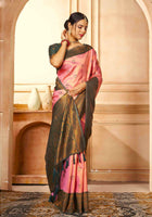 Kanjivaram Saree Pink