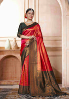 Kanjivaram Saree Red