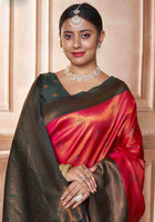 Kanjivaram Saree Red