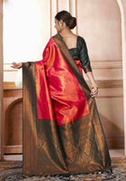 Kanjivaram Saree Red