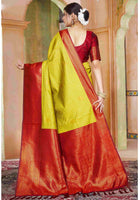 Light Green Kanjivaram Silk Saree