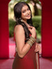 Maroon Silk Saree