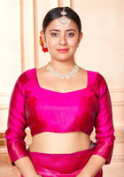 Mauve Kanchipuram Silk Saree