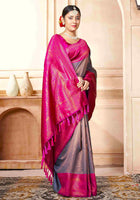 Mauve Kanchipuram Silk Saree
