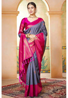 Mauve Kanjivaram Silk Saree