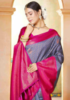 Mauve Kanjivaram Silk Saree