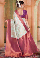 Mint Green Kanjivaram Silk Saree