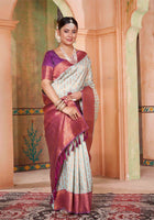 Mint Green Kanjivaram Silk Saree