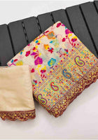 Pashmina Silk Saree