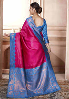 Pink Kanjivaram Silk Saree