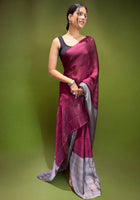 Pink Ready-to-Wear Saree